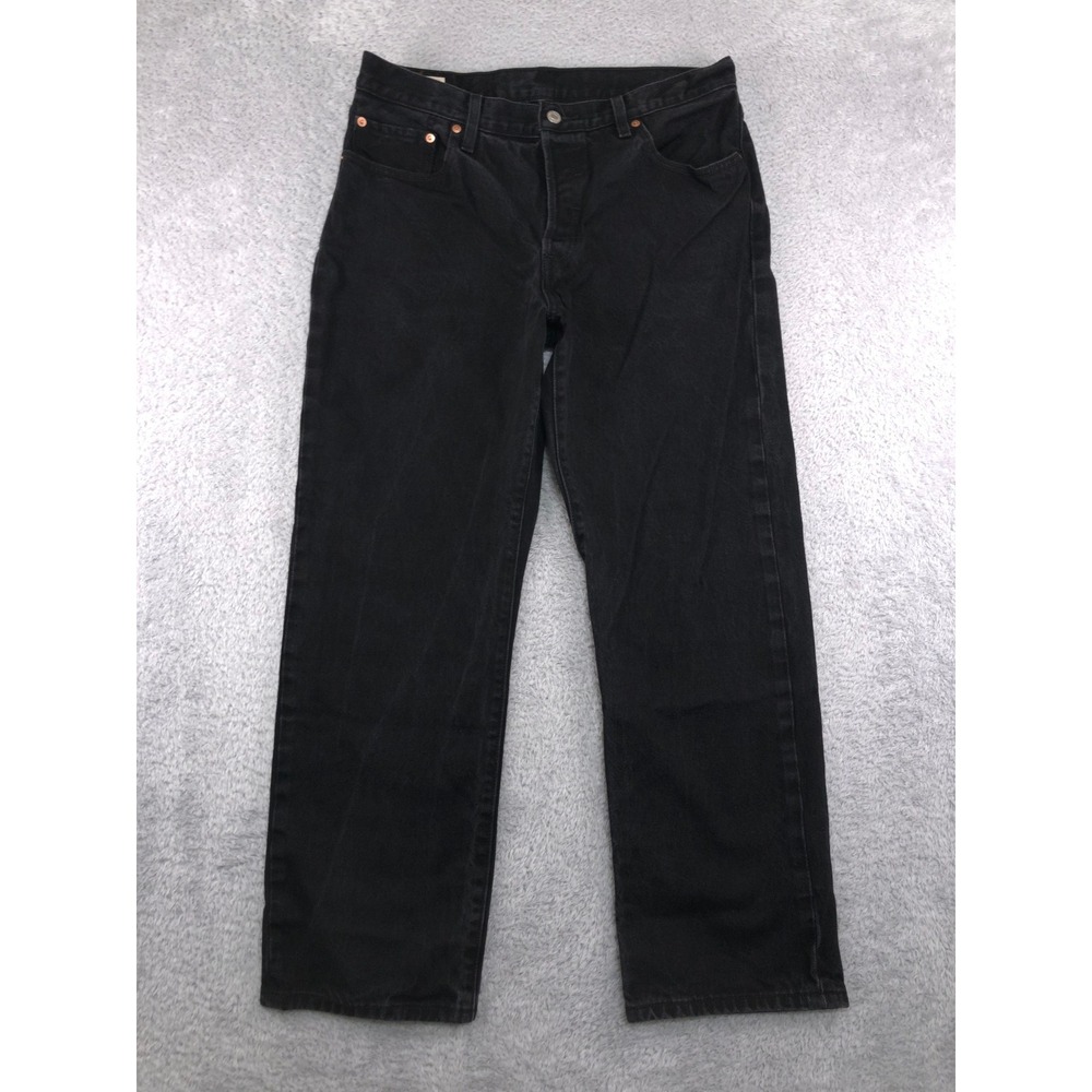 Levi's 501 90s Jeans Women's 32x30 Black Premium Big E